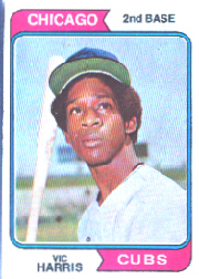 1974 Topps Baseball Cards      157     Vic Harris